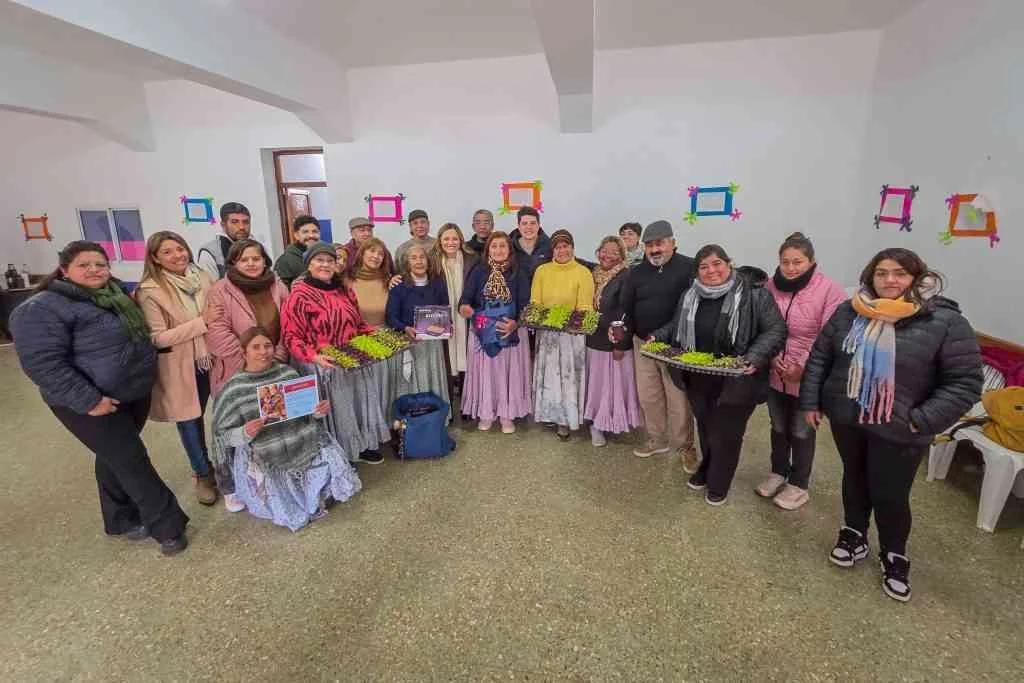 MADERA VISITÓ A ADULTOS MAYORES EN SANAGASTA