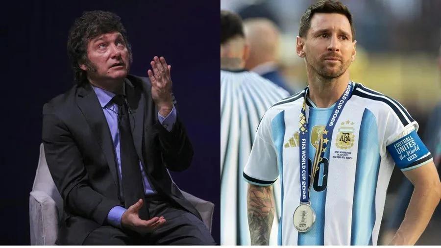 Milei se refirió al fallecimiento del padre de Messi: “Da vergüenza pensar..."