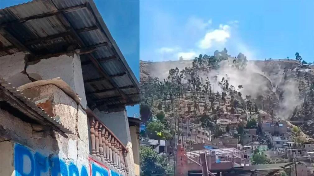 Fuerte sismo sacudió el centro de Perú