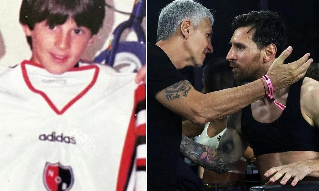 MESSI RECUERDA A SU PADRE Y SU SACRIFICIO