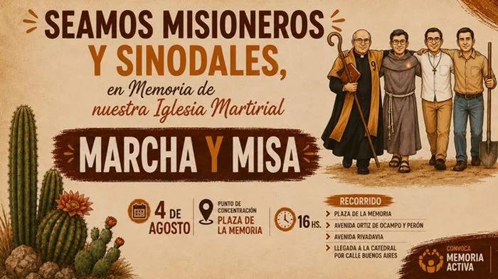 Marcha y Misa en Memoria de Angelelli