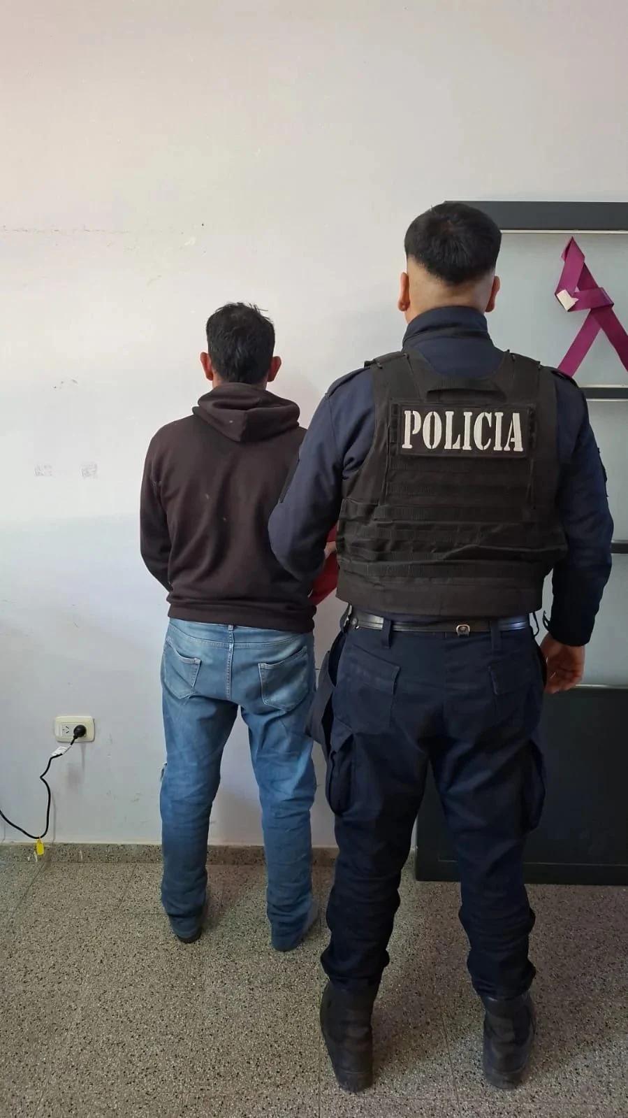 DETENIDO POR LESIONES Y AMENAZAS EN CONTEXTO DE VIOLENCIA DE GÉNERO