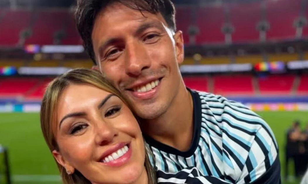 La esposa de Lisandro Martínez se hizo un retoque estético en la cara: las fotos