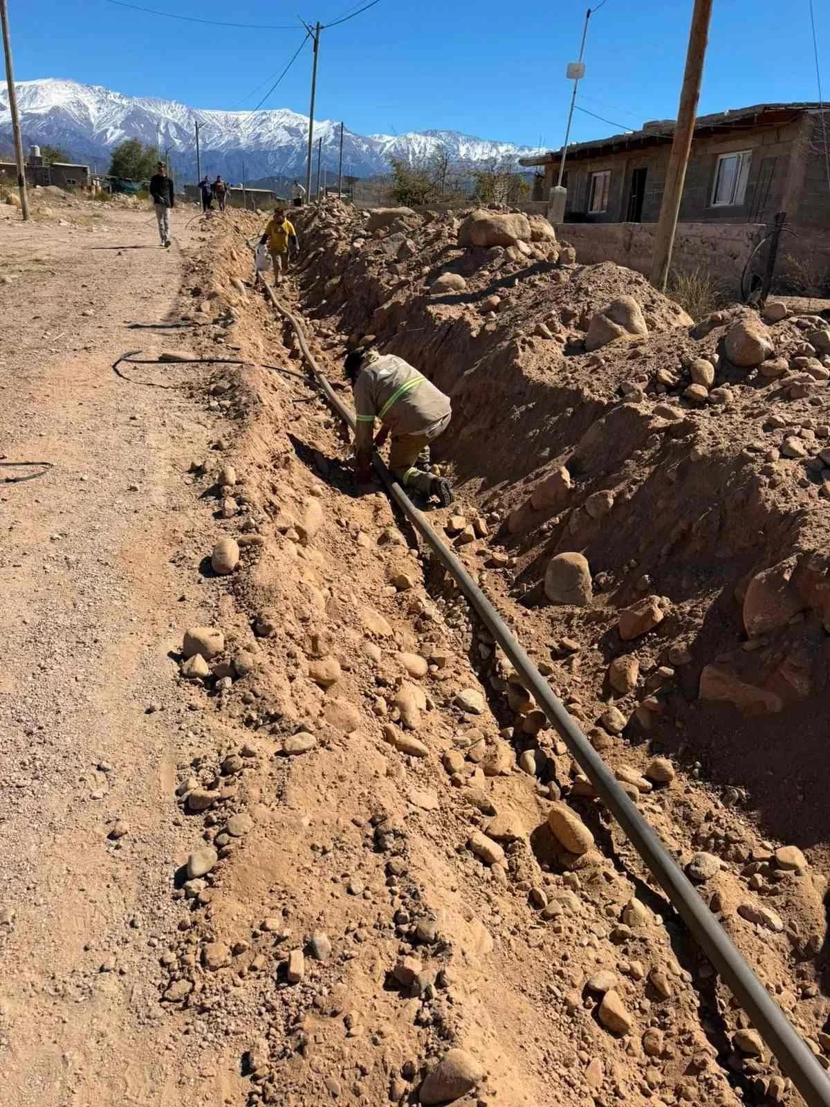 Finalizaron la obra de agua potable en el barrio San Jorge de Chilecito