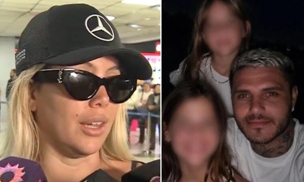 Wanda Nara solicita contacto cero entre Mauro Icardi y sus hijas