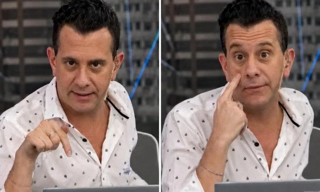 Tenso momento en vivo: el cruce de Bertolotti en TN