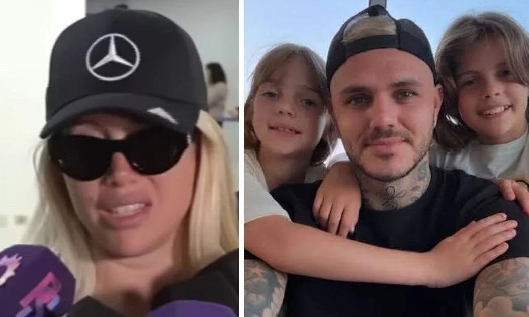 Tensión familiar: los detalles del cruce entre Mauro Icardi y sus hijas