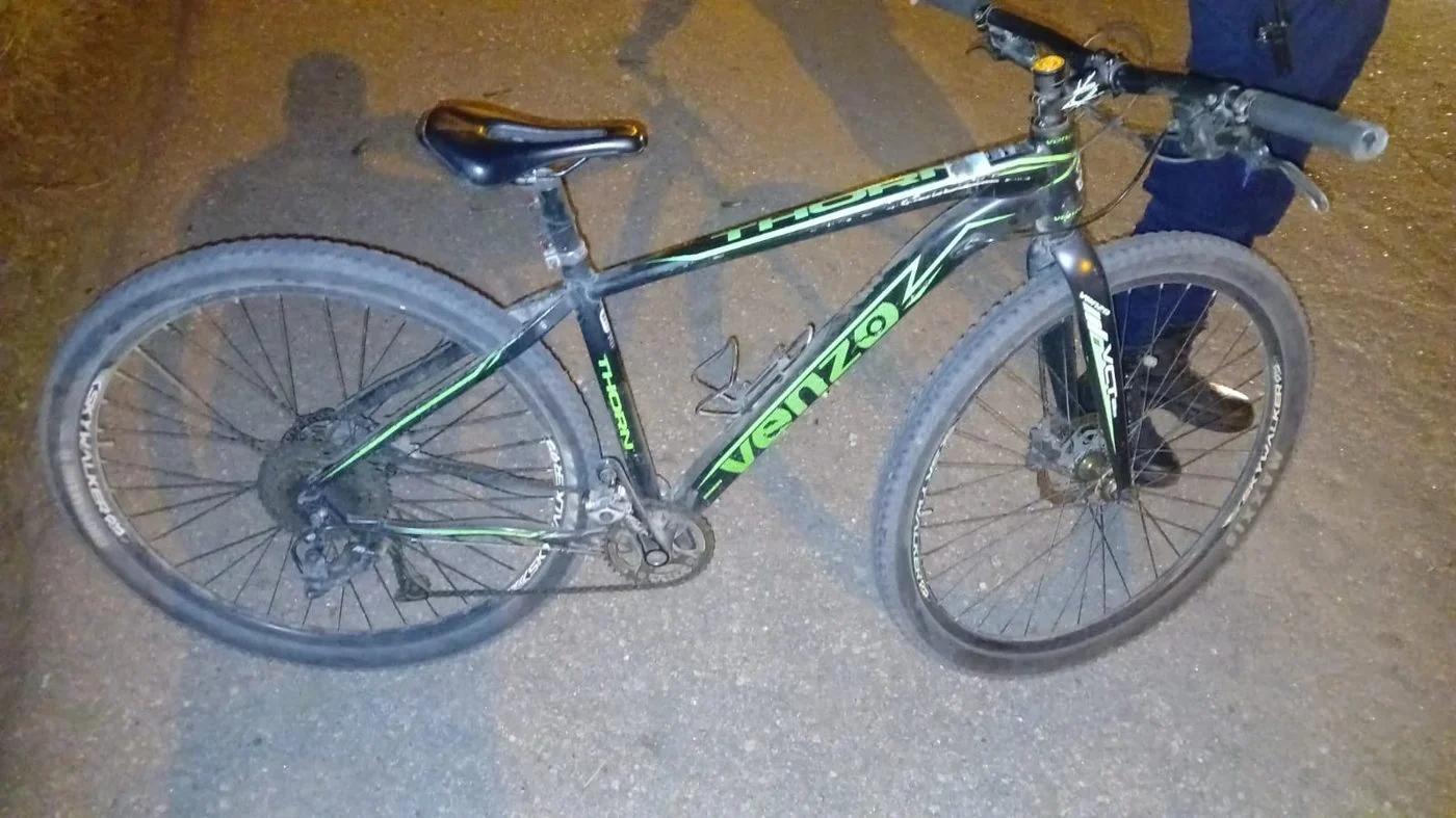 CICLISTA HERIDA TRAS CAÍDA EN RUTA PROVINCIAL N° 75