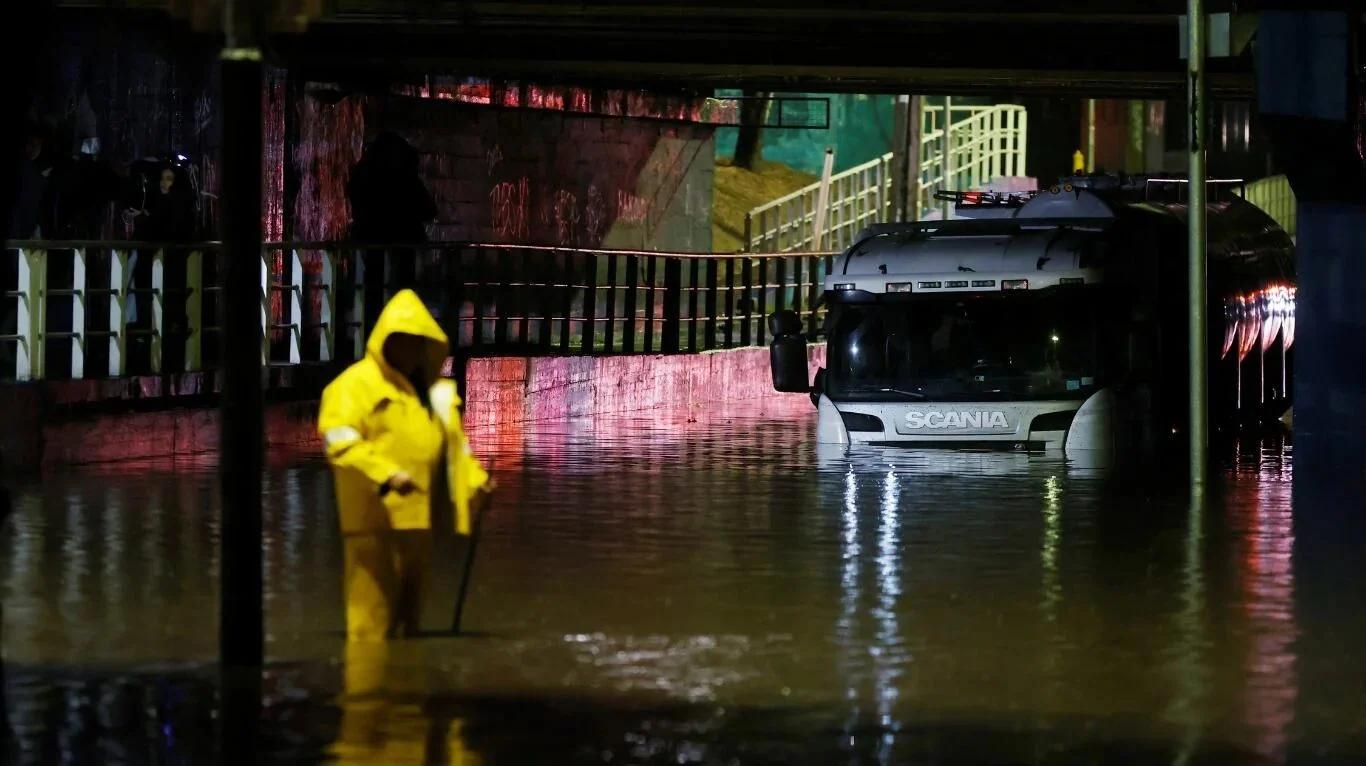 Estado de catástrofe en el norte de Chile por un fuerte temporal