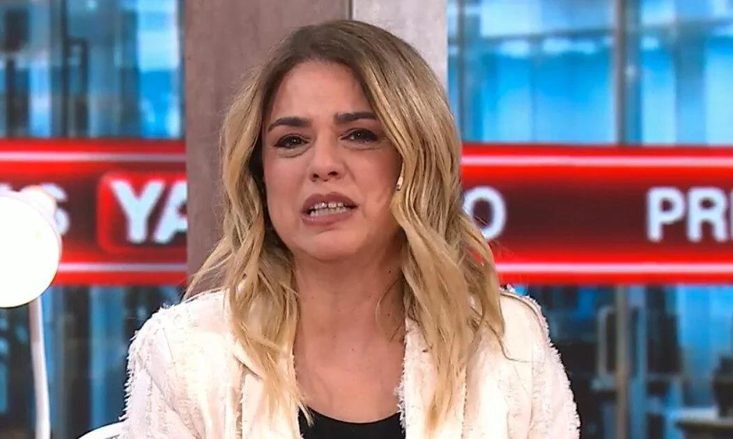 Marina Calabró se quebró al aire en America TV