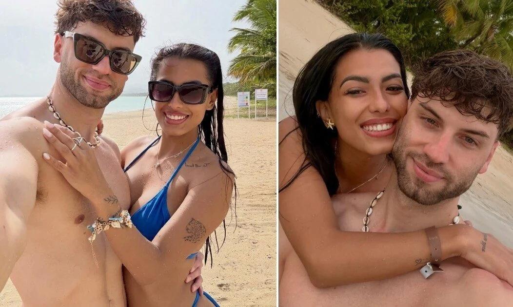 Tato Algorta y Luz Tito confirmaron su romance en Punta Cana