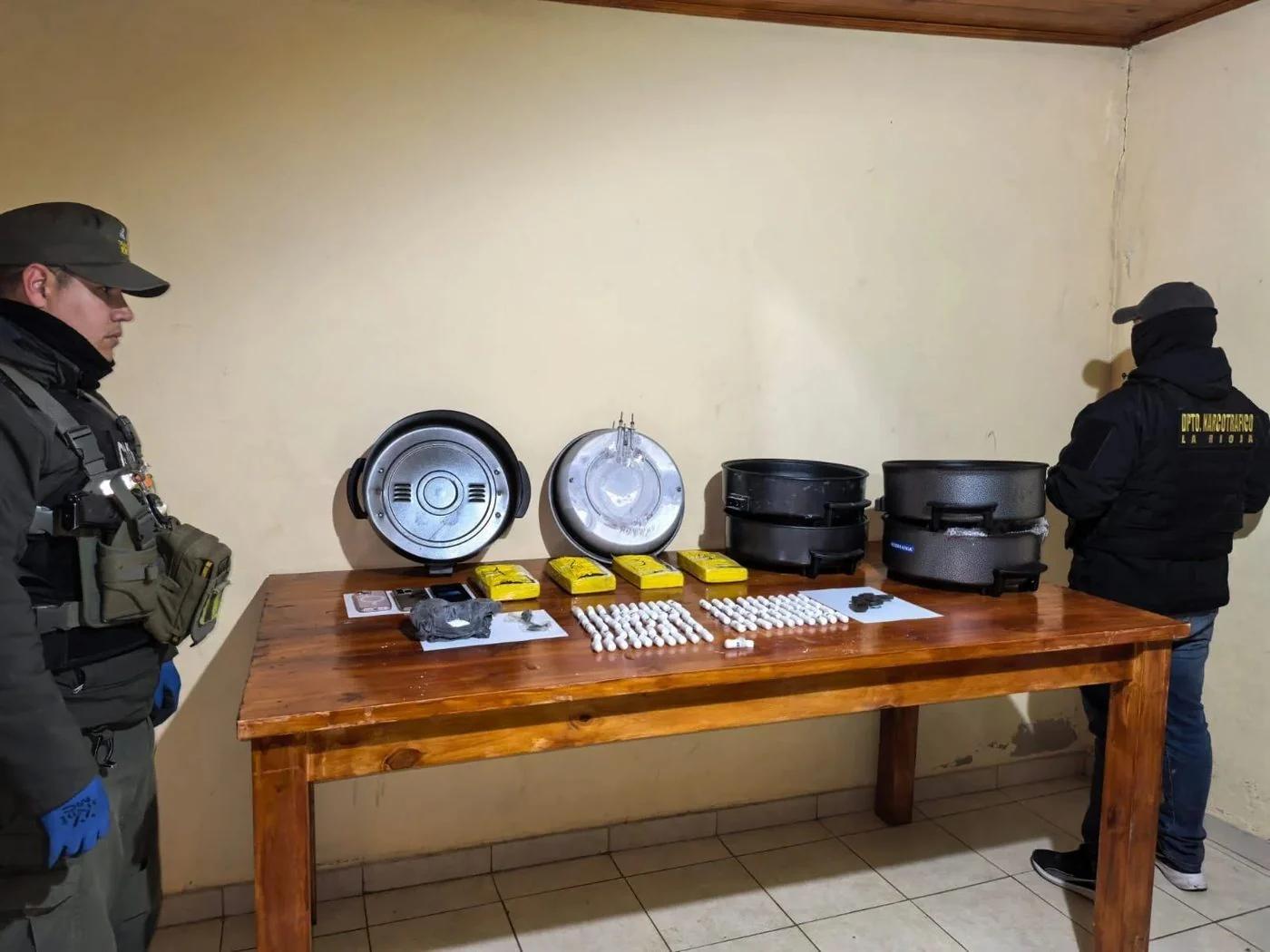 Operativo antidrogas en La Rioja: seis detenidos y secuestro de estupefacientes