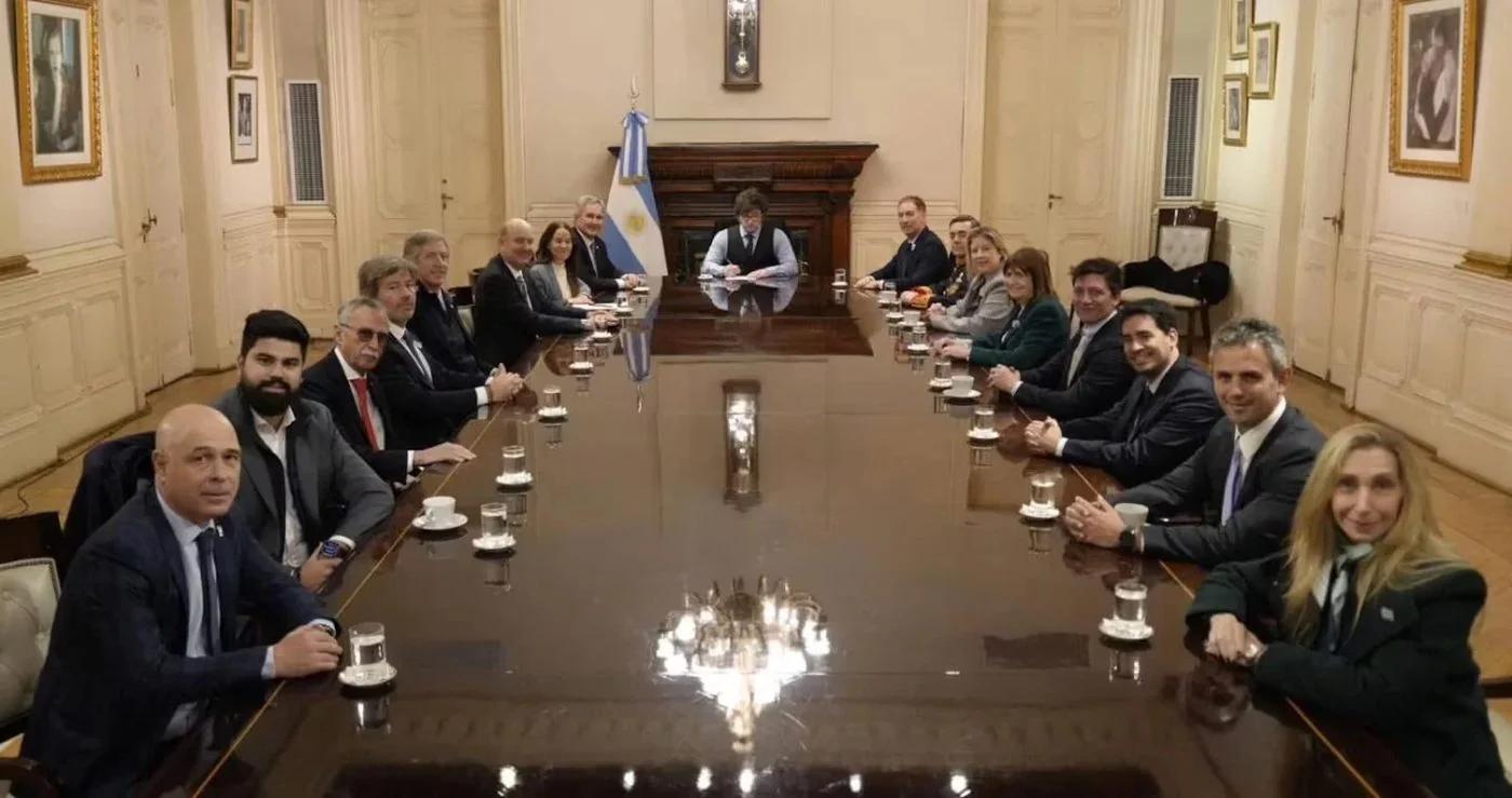 Milei volvió a Casa Rosada y defendió su plan económico