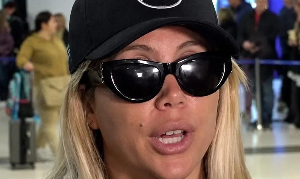 Wanda Nara regresa a Argentina y enfrenta un conflicto en el aeropuerto