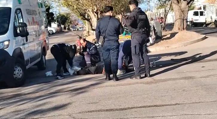 Siniestro vial en Avenida Matatin de la Fuente