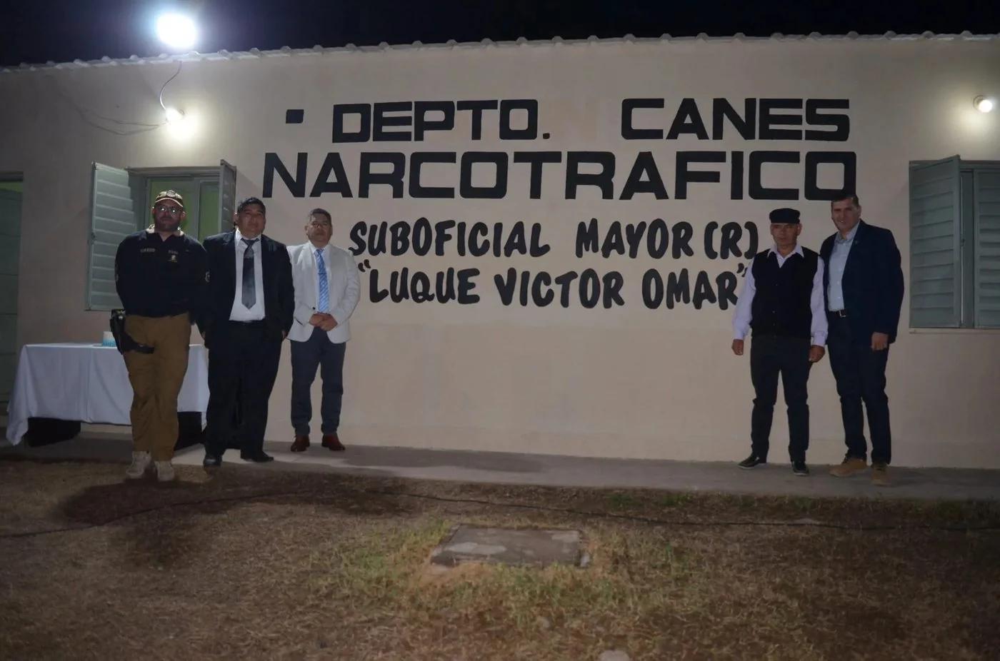 El Departamento Canes de Narcotráfico cumplió 30 años de servicio