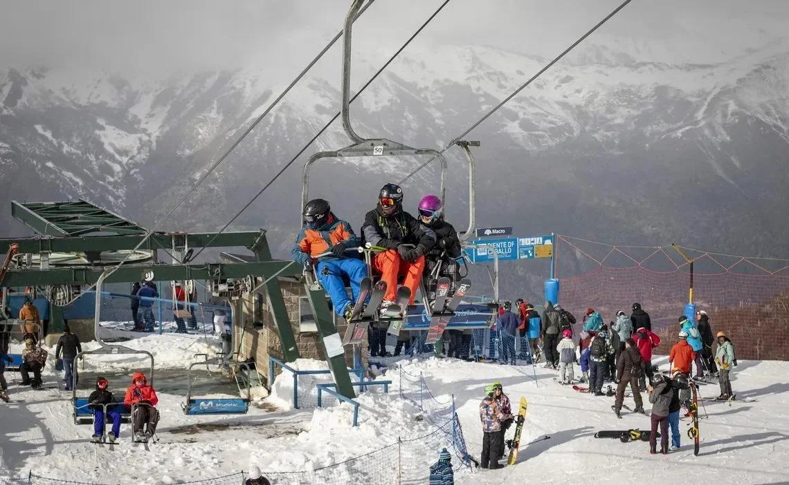 Aumento del turismo en vacaciones de invierno en Argentina