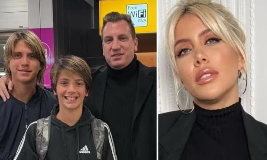 Tensión familiar: los hijos de Wanda Nara habrían preferido quedarse con su padr