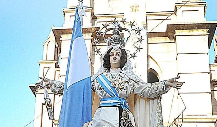 La historia detrás de la Virgen de la Merced