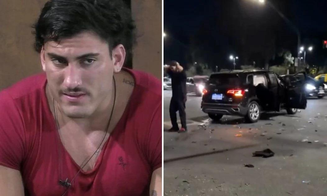 El accidente de Tomas Holder en la madrugada