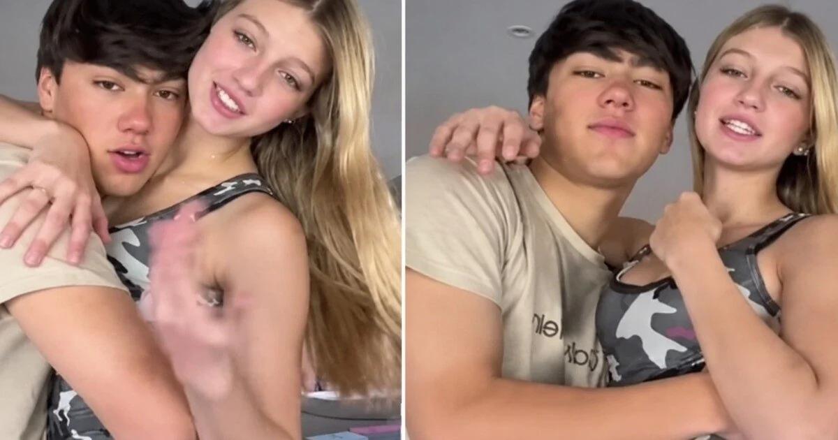 El tierno video viral de Allegra Cubero junto a su novio