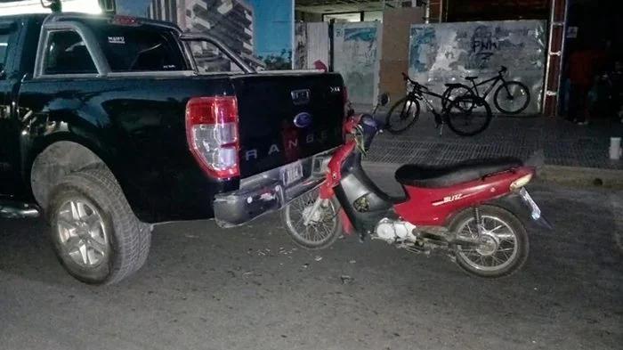 Choque en cadena en el centro dejó una mujer herida