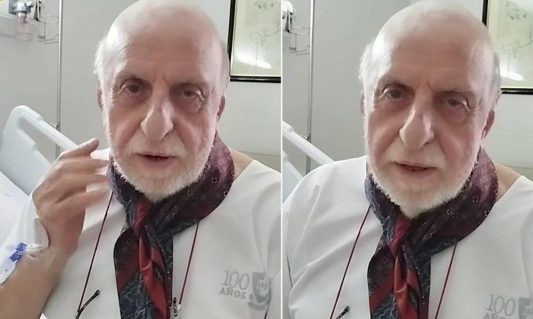 Operaron de urgencia a Horacio Pagani tras detectarle una obstrucción