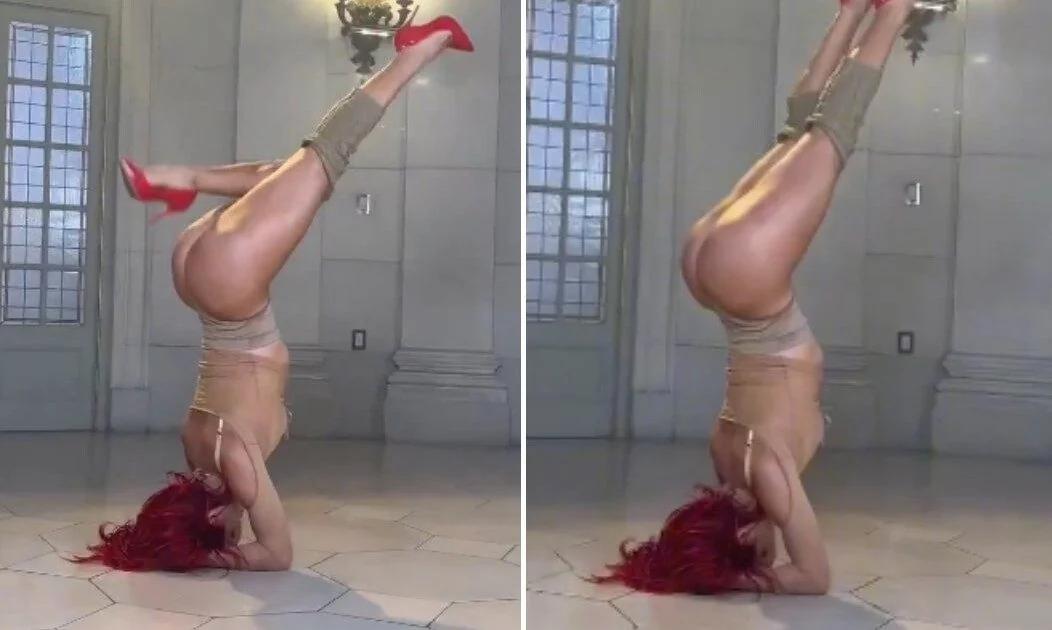 Flor Vigna y su insólito método para brillar en su nuevo videoclip
