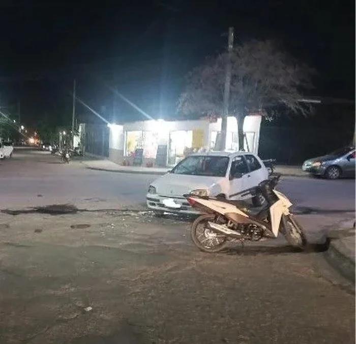 Siniestro vial en Chilecito dejó un joven con fractura de tibia