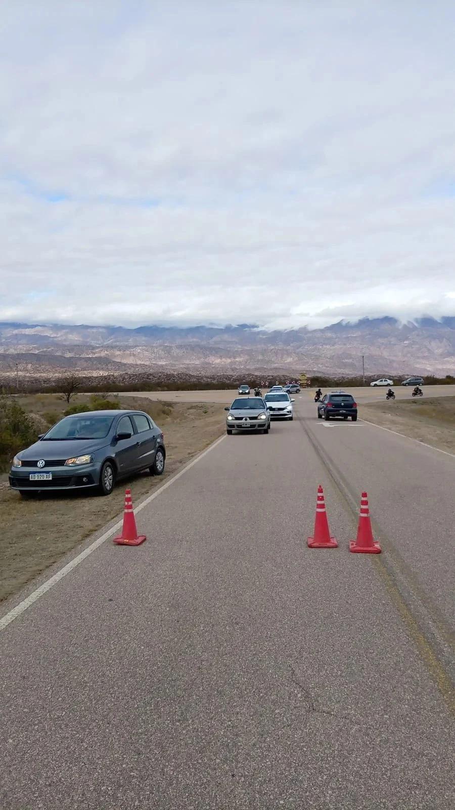 Cerraron el acceso a Pampa de la Viuda por seguridad