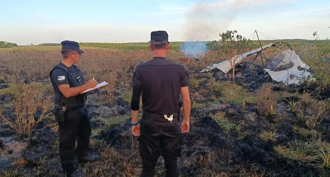 Trágico accidente en ala delta motorizada en Posadas