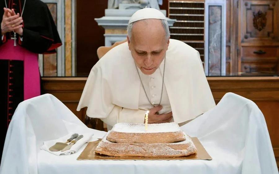 El Papa León XIV celebró sus 71 años