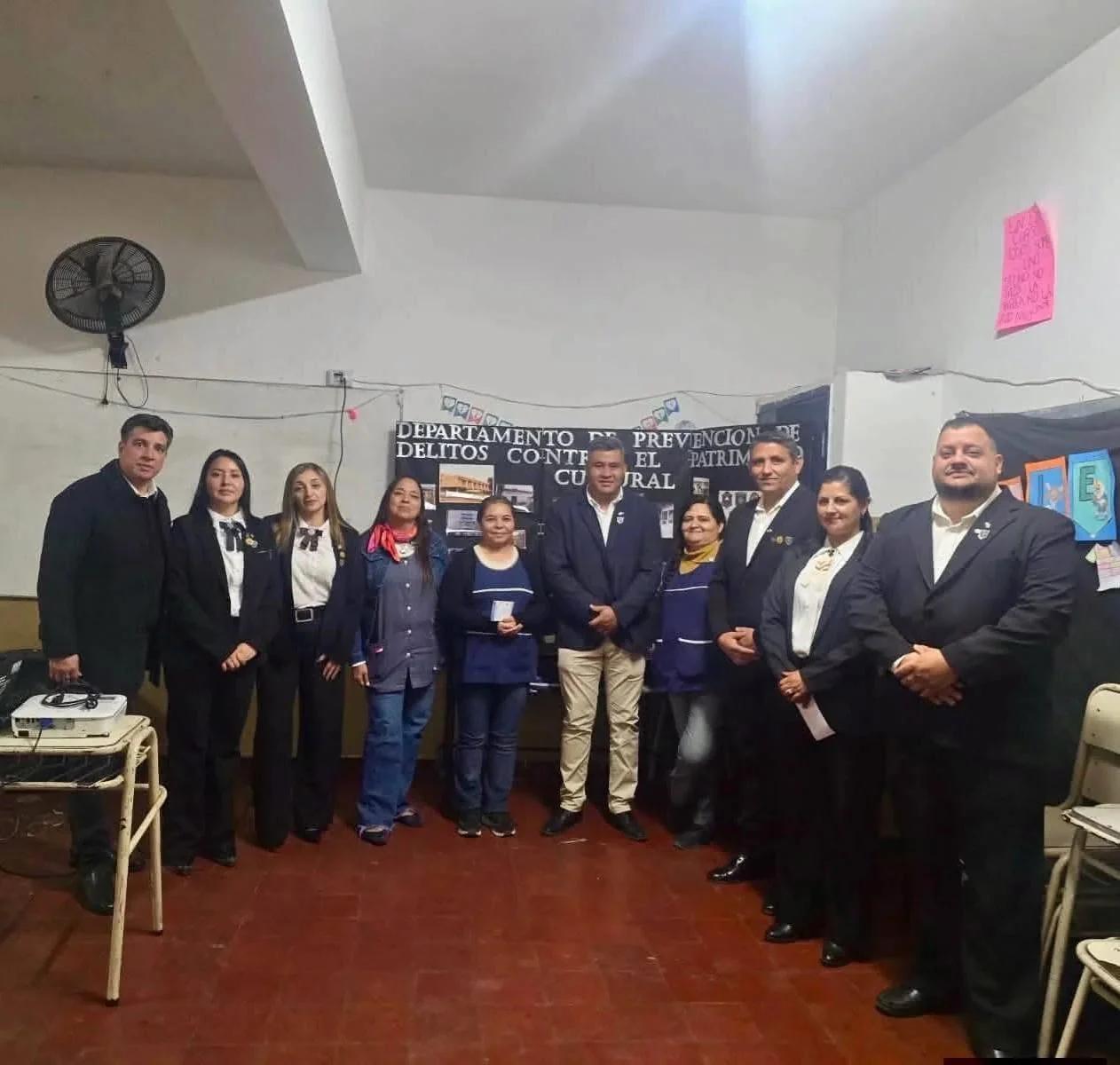 Alumnos de la Escuela 246 aprendieron sobre la protección del patrimonio cultura