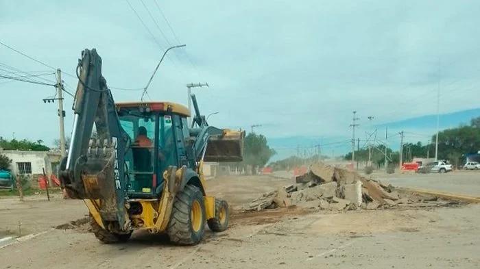 Nueva rotonda mejora la seguridad vial en Portezuelo