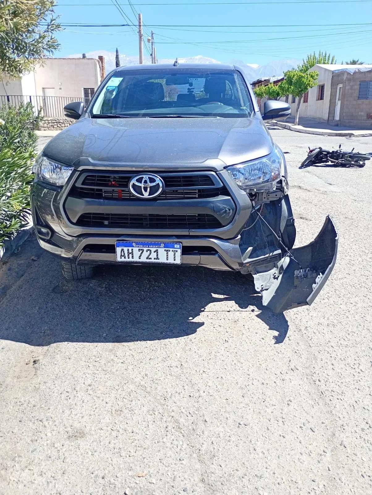 Joven motociclista en estado crítico tras choque en Chilecito