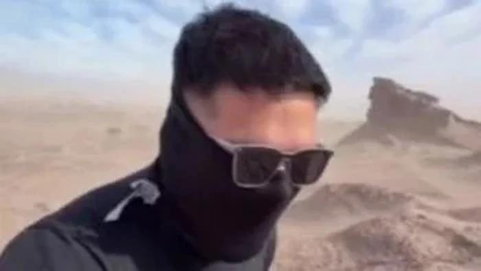 Influencer comparó el Zonda de San Juan con el de La Rioja