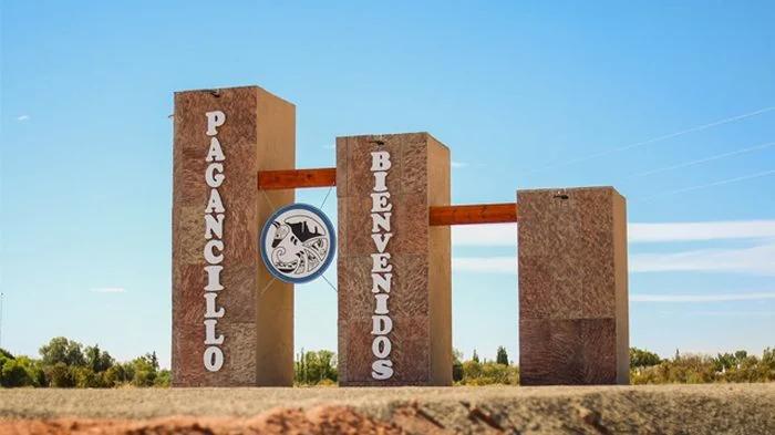 Pagancillo inauguró su nuevo portal de ingreso
