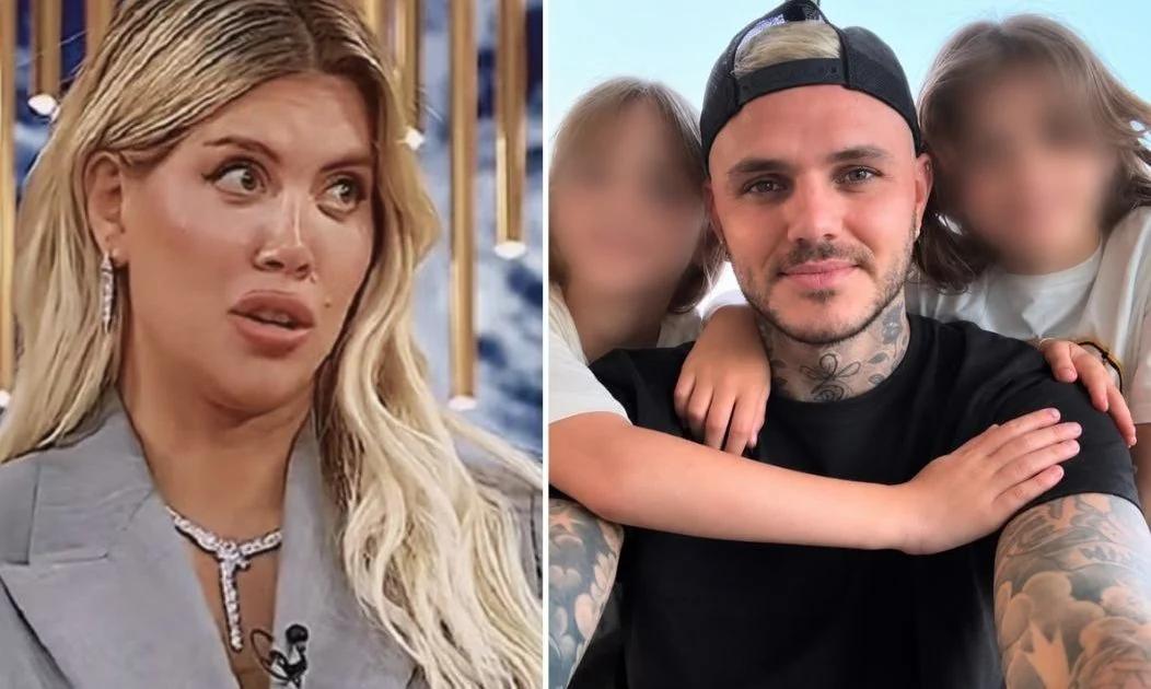 La tensa relacion entre Mauro Icardi y su hija Francesca