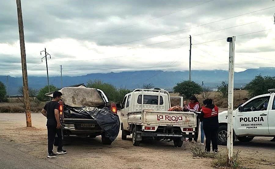 Decomisaron carne transportada sin cadena de frío en la Ruta Provincial 5