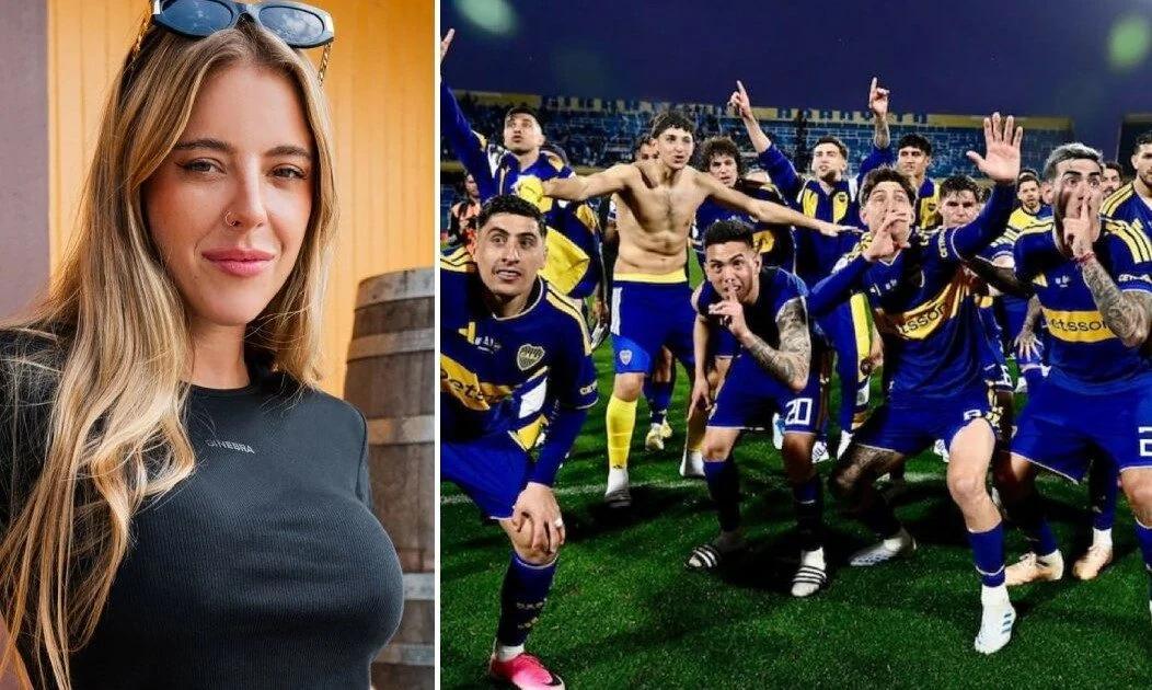 Nati Jota desató la polémica por un elogio a un jugador de Boca