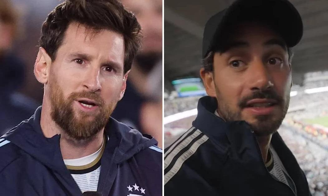 El desplante de Messi a Nico Occhiato en la despedida de la Selección