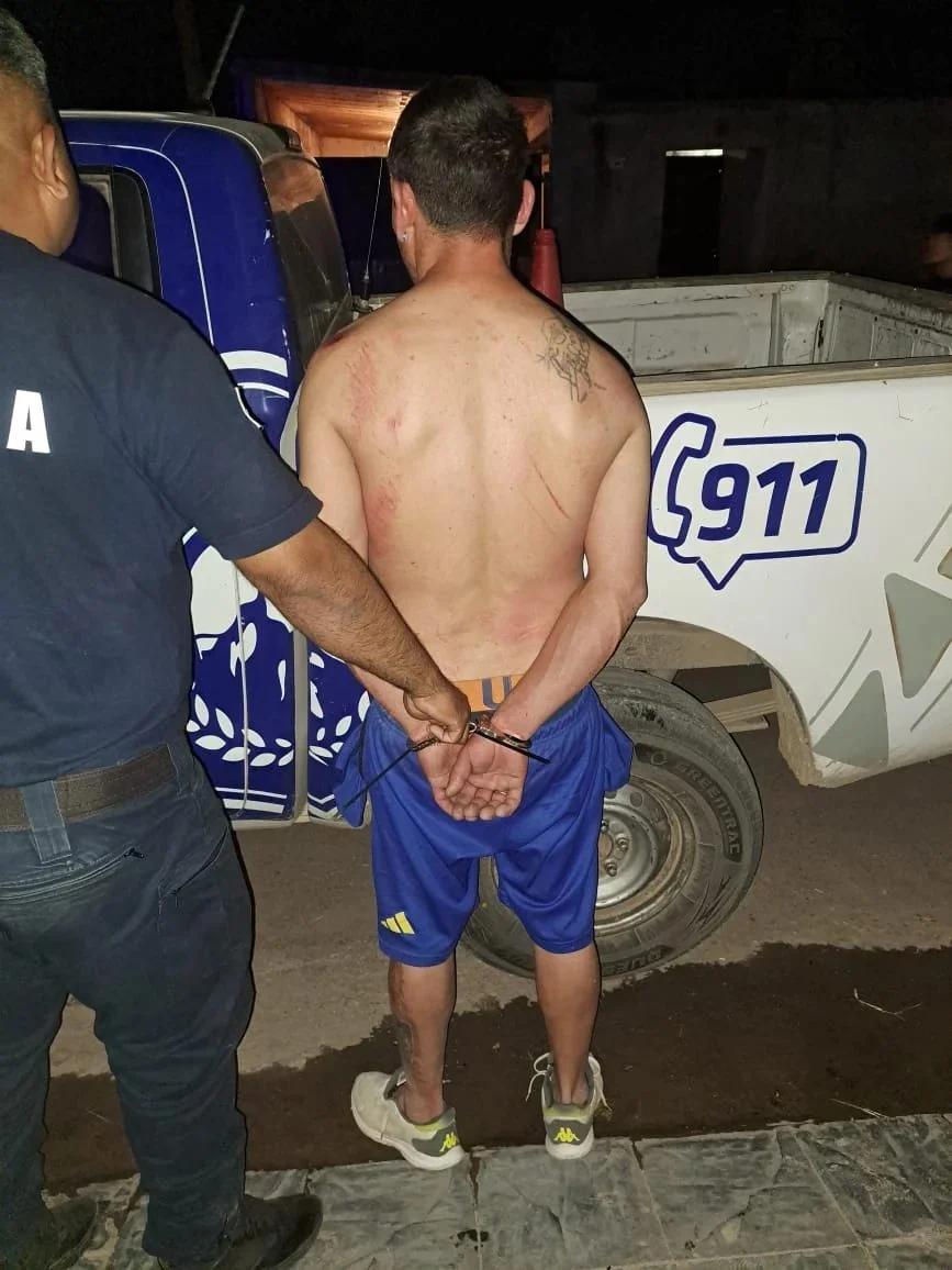 Detuvieron a un hombre por intento de robo de cables en el barrio Argentino
