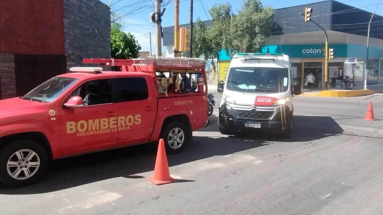 Mujer atropellada por una motocicleta en el barrio Ferroviario