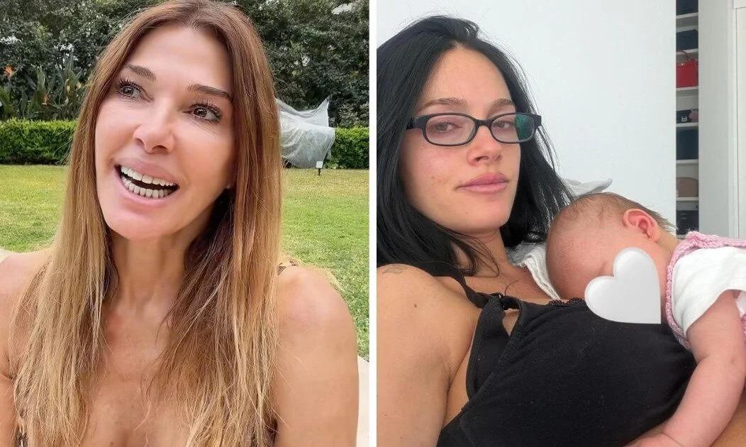 El tierno mensaje de Catherine Fulop para su nieta Gia