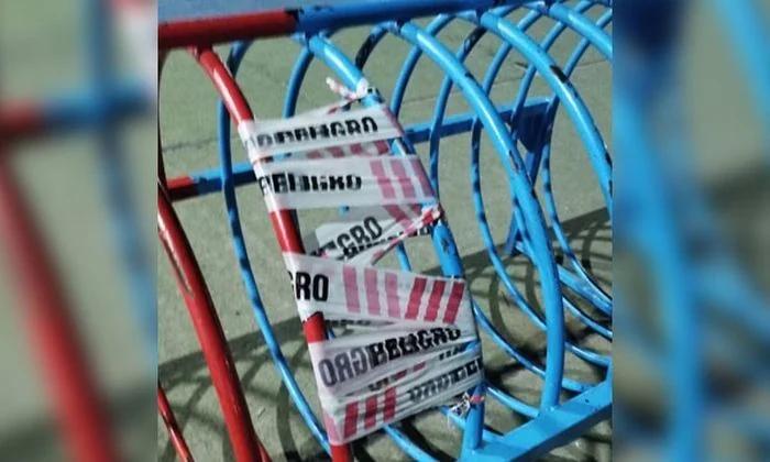 Rescataron a un menor atrapado en un juego del Parque de la Familia