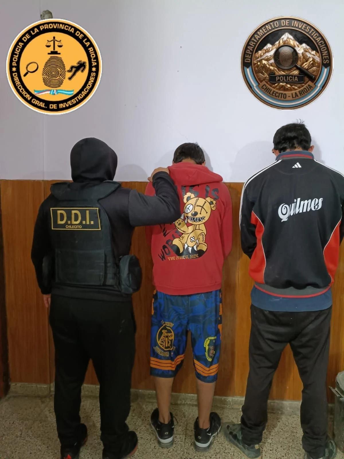 Dos detenidos por robo y recupero de elementos en La Puntilla