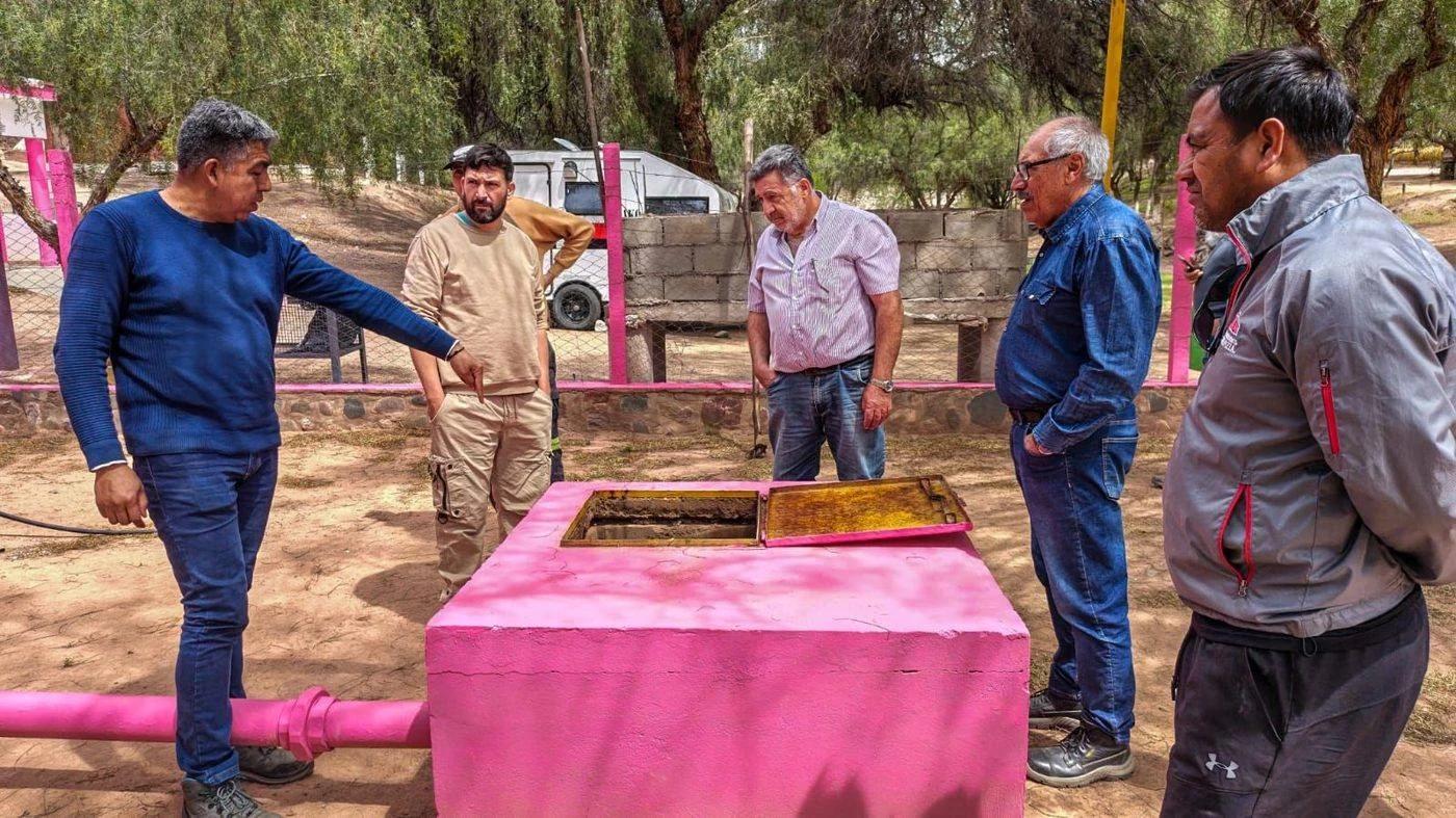 Avanzan las obras hídricas en Chañarmuyo