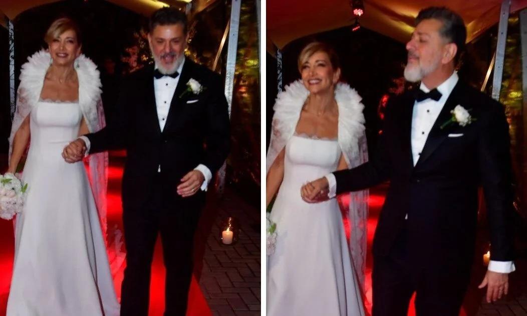 Andrea Ghidone y Pablo Otero celebraron su boda a puro lujo