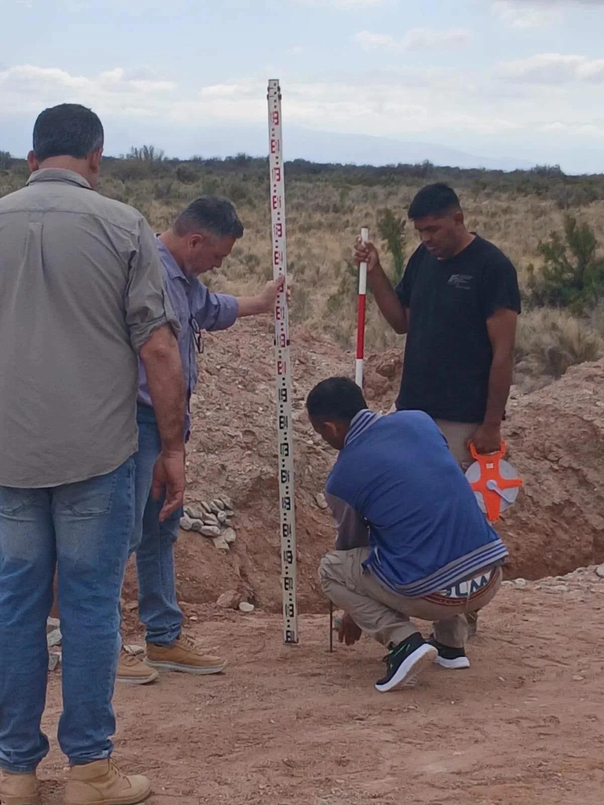 Comenzó la obra de puesta en valor del ingreso al Valle del Bermejo en Pagancill