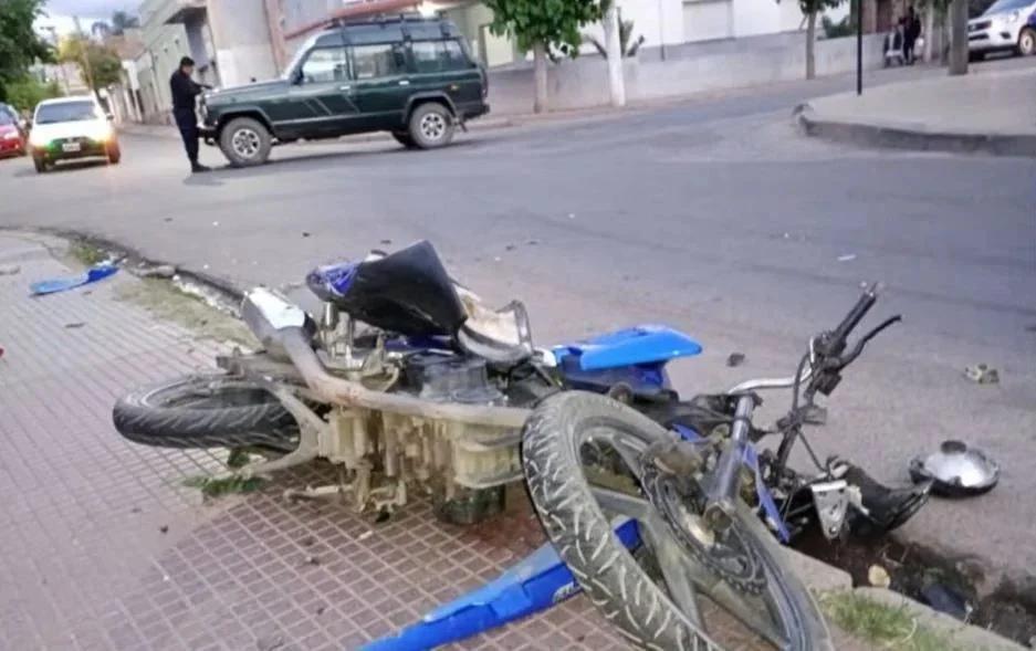 Motociclista grave tras un choque en Chilecito